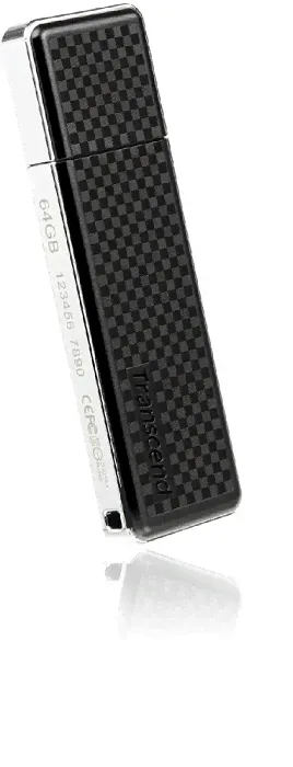 Флеш накопитель 64GB Transcend JetFlash 780, USB 3.0, черный/хром {TS64GJF780}