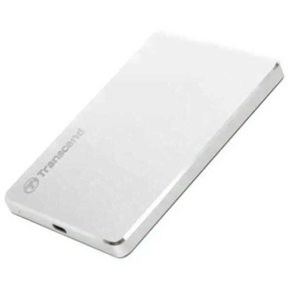Transcend 2 ТБ Внешний жесткий диск (TS2TSJ25C3S), серебристый