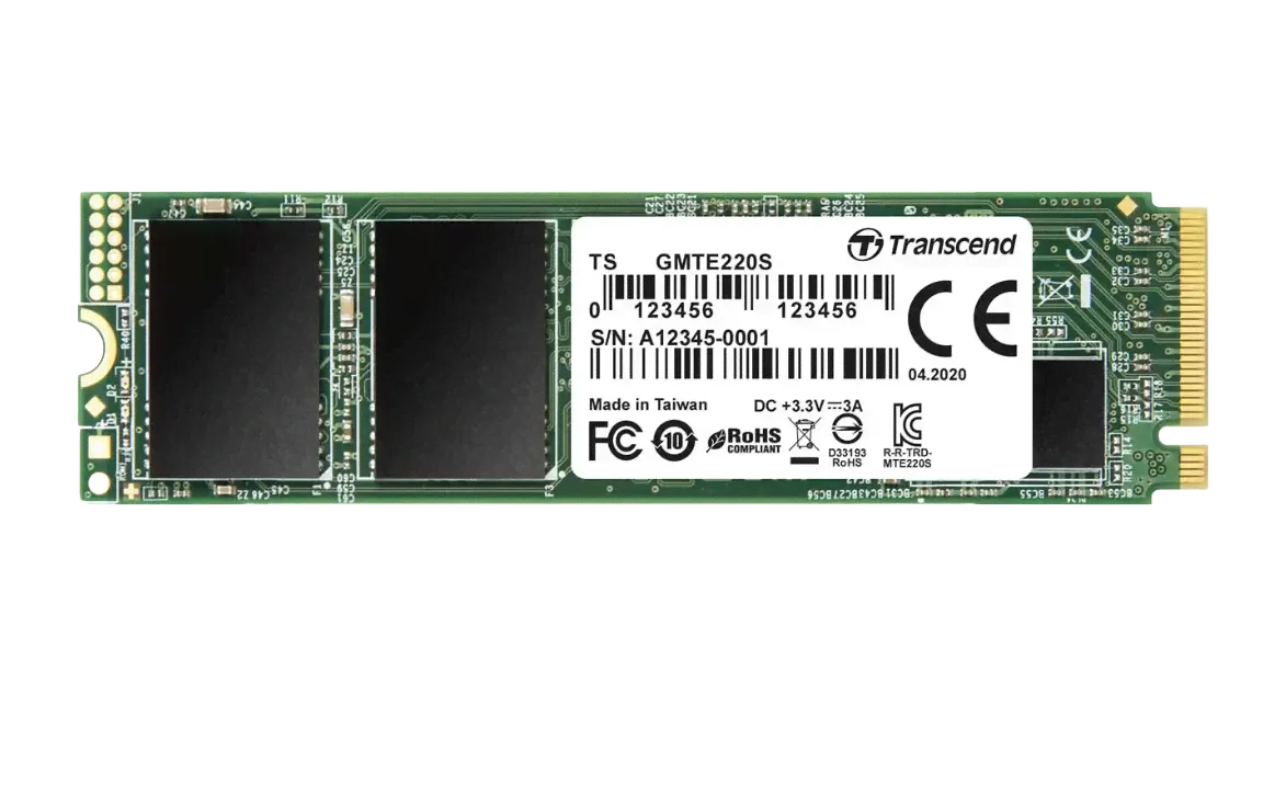 Твердотельный накопитель SSD 1 ТБ M.2 NVMe Transcend (TS1TMTE220S)-0