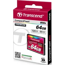 Transcend CompactFlash 800x 256Gb карта памяти