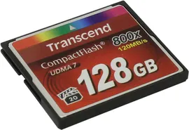 Карта памяти CompactFlash Transcend 128Gb 800X