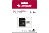 Флеш-накопитель Transcend Карта памяти Transcend 512GB UHS-I U3, A1, V30 microSD with Adapter
