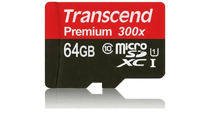 Тест Transcend 64 Гб 300x / карта памяти #1
