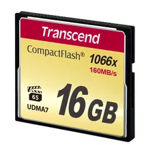 Transcend CompactFlash 1066x 32Gb карта памяти