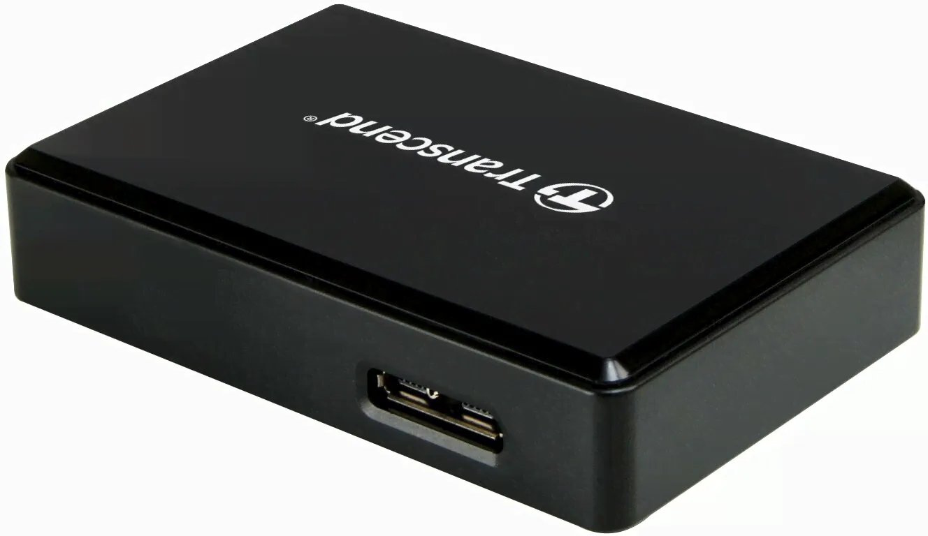 Transcend Картридер Transcend TS-RDF9K2 USB 3.1 черный картридер / usb-хаб-4