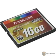 Флеш-накопитель Transcend 16GB CompactFlash 1000X