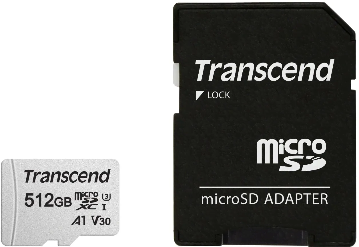 Карта памяти TRANSCEND 300S-A microSDHC 32GB TS32GUSD300S-A-2