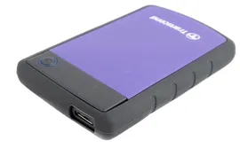 Внешний HDD Transcend StoreJet 25H3P 1 ТБ черный/фиолетовый