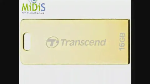 Распаковка: Накопитель USB-флэш USB 2.0 Transcend 16 Gb 520 Golden Plating (TS16GJF520G)