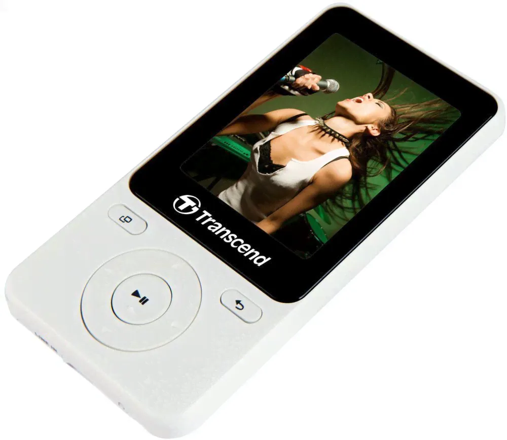 Портативный плеер Transcend MP710 8Gb White-0