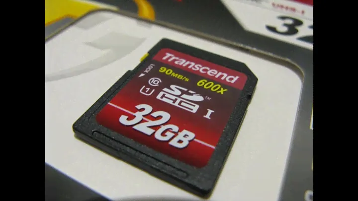 Распаковка карты памяти Transcend SDHC 32GB UHS I TS32GSDHC10U1 из Rozetka com ua