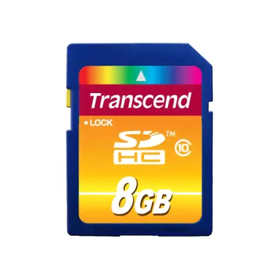 Карта памяти Transcend 8GB TS8GSDHC10-0