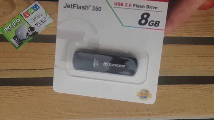 Флеш-драйв TRANSCEND JetFlash 350 8GB TS8GJF350