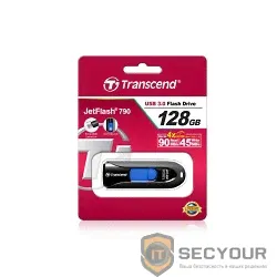 Transcend USB Drive 128Gb JetFlash 790 TS128GJF790K {USB 3.0}
