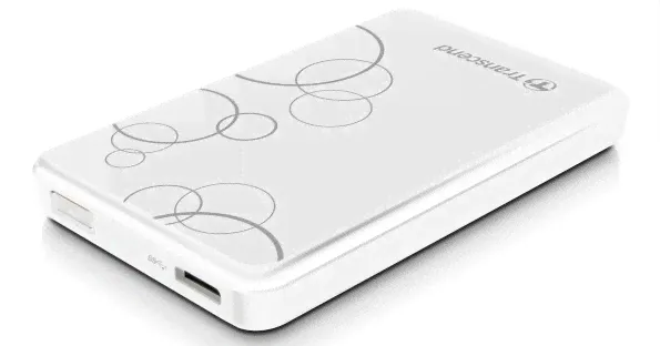 Внешний диск HDD Transcend StoreJet 25A3 1 ТБ 2.5" USB 3.0 белый, TS1TSJ25A3W-0