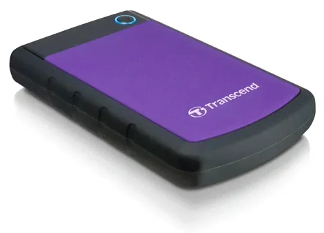 Transcend TS1TSJ25H3P StoreJet 1TB Black-Violet