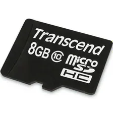 Карта памяти Transcend Premium microSDHC 8Gb Class 10 (TS8GUSDC10)