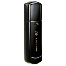 Флеш-накопитель USB2.0 8Gb Transcend JetFlash 350 (TS8GJF350) черный