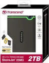 Внешний HDD TRANSCEND Portable StoreJet 25M3 2TB