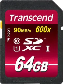 Transcend TS64GSDXC10U1, Карта памяти
