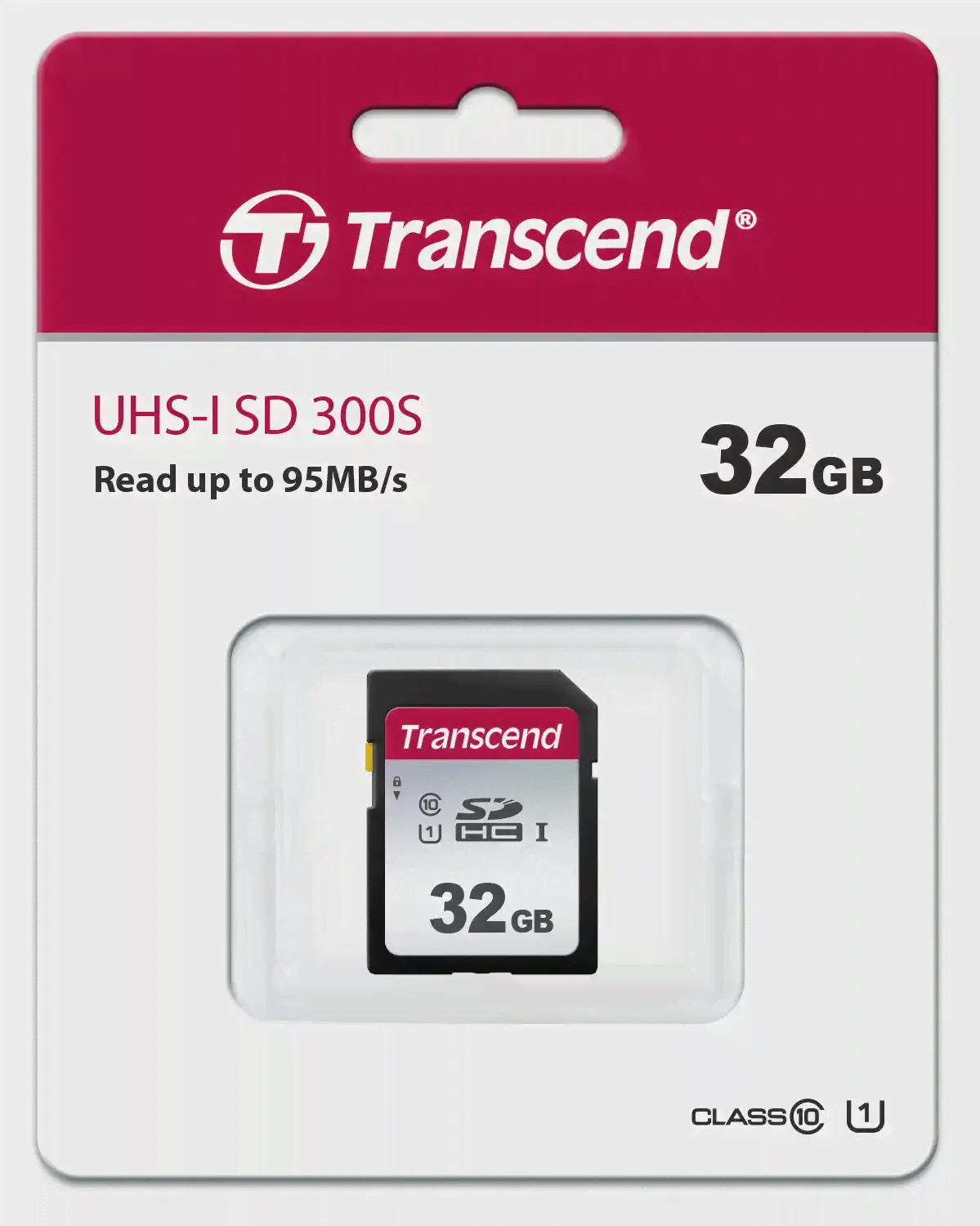 Карта памяти TRANSCEND 300S SDHC 32GB TS32GSDC300S-2