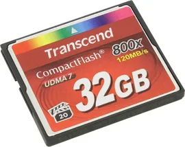 Карта памяти CompactFlash Transcend 32Gb 800X