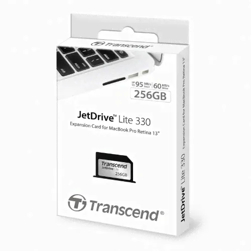 Карта памяти Карта расширения памяти 256GB Transcend JetDrive Lite 330 для Apple MacBook (TS256GJDL330)-0