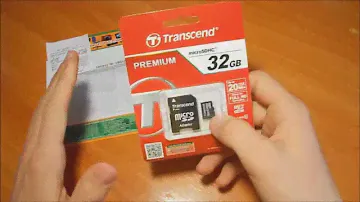 Обзор и тестирование micro SD флешки  Transcend 32gb НЕ ИЗ КИТАЯ
