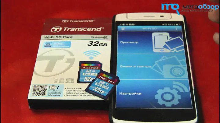 Обзор Transcend Wi Fi SD 32Gb