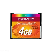 TS4GCF133 4GB CompactFlash CF Card 133X Speed Transcend карта памяти