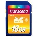 Карта памяти Transcend SDHC 16 Гб (10 класс скорости)