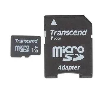 Transcend microSD 1Gb с адаптером