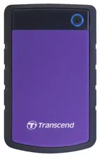 Внешний HDD Transcend StoreJet 25H3P 1 ТБ черный/фиолетовый