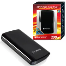Внешний жесткий диск 2.5" 250Gb Transcend TS250GSJ25D2 USB2.0 5400rpm