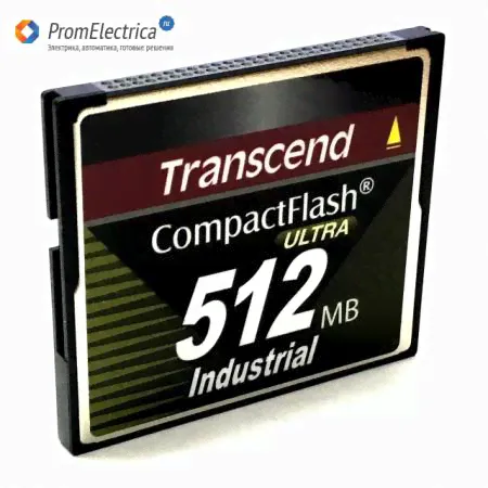TRANSCEND TS512MCF100I Карта памяти 512MB CompactFlash (CF) Industrial (UDMA4) Ultra 100X