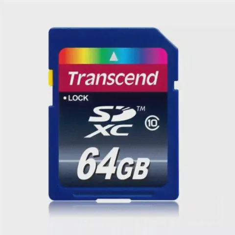 Карта памяти SD 64GB Transcend SDXC Card Class 10