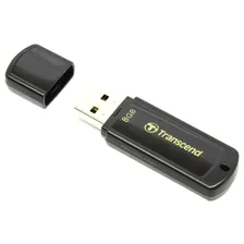 Флеш накопитель 8GB Transcend JetFlash 350, USB 2.0, Черный {TS8GJF350}